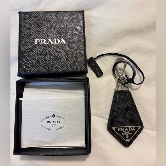 Prada Black Key Holder